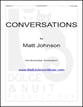 Conversations piano sheet music cover